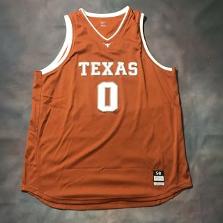 Authentic Nike James Thomas Longhorns Game Issued Jersey