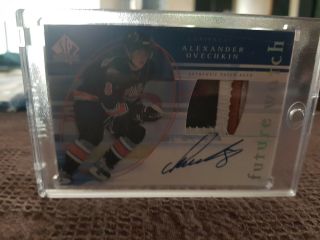 Alexander Ovechkin 2005 - 06 Sp Authentic Future Watch Patch Auto 83 /100 Rc