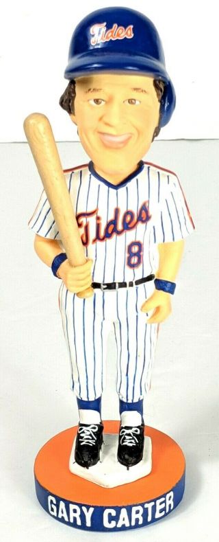 Gary Carter Bobblehead Tidewater Tides Forever Collectibles 243 Out Of 2500