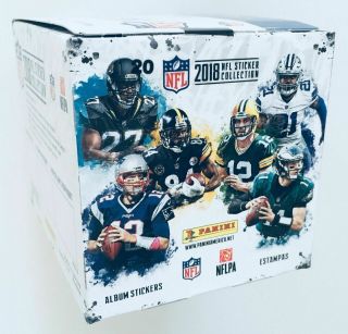 2018 Panini Nfl Stickers Factory 50 Pack Box