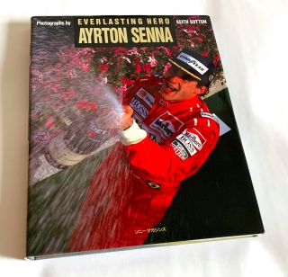 Ayrton Senna Everlasting Hero Japan Photo Book 1994 Hard Cover F - 1