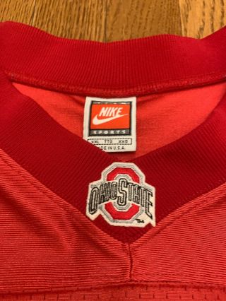 Vintage Ohio State Buckeyes Nike 45 Archie Griffin Football Red Jersey XXL Vtg 3