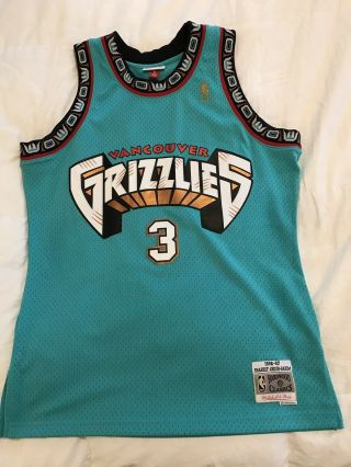 Mitchell And Ness Jersey Vancouver Grizzlies Abdur - Rahim Jersey L