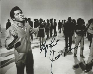 Godfather Of Soul James Brown Signed 8x10 It 
