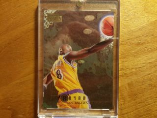 Kobe Bryant Lakers 1996 - 97 96 - 97 Skybox Premium 55 Rc Rookie In Mag Gem $$$