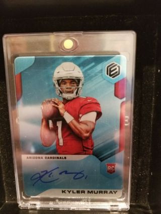 1 Of 1 - 2019 Panini Elements Kyler Murray Metal On - Card Autograph - 1/1