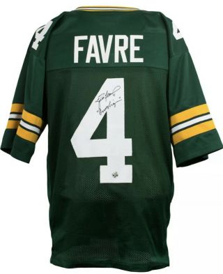 Brett Favre Signed “gunslinger” Green Bay Packers Custom Official Favre