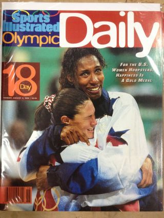1996 Atlanta Olympic Daily Sports Illustrated Day 18 Jennifer Azzi Lisa Leslie
