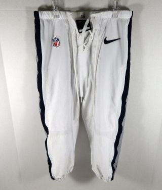 2015 Dallas Cowboys 51 Game Issued White Pants Dal00006