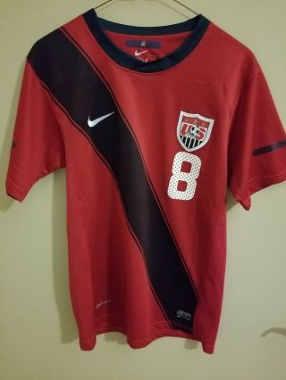 Nike Usa Us Soccer 2011 Player Dempsey Authentic Jersey Shirt