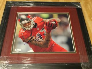 Mike Evans Signed And Framed Tampa Bay Buccaneers 8x10 Photo - Jsa