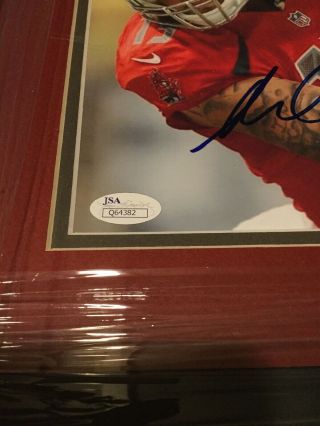 Mike Evans Signed And Framed Tampa Bay Buccaneers 8x10 Photo - JSA 2