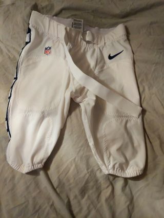 Nfl Seattle Seahawks Game Issued Football Pants Size 34 Short With Belt