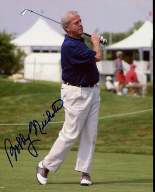 Mayfair,  Bobby Nichols,  Roberts Hand Signed 8x10 Color Photos,  Great Golfers