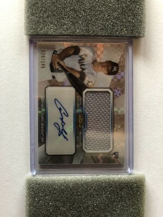 Christian Yelich 2013 Topps Finest Xfractor Autograph Rc Auto Game - 20/149