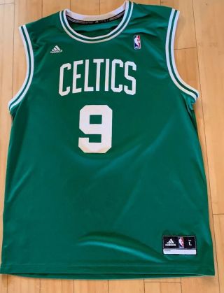 Rajon Rondo Boston Celtics Official Adidas Nba Jersey Large Green 9