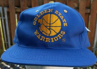 Vintage Golden State Warriors Snapback Hat Cap Dead Stock Nba Nwt