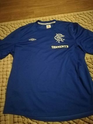 Glasgow Rangers Fc Home Football Soccer Shirt Jersey Camiseta 2012/13 Umbro 2xl