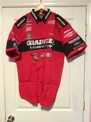 Greg Biffle Grainger Industrial Race Day Pit Crew Uniform Size Xl Roush Racing