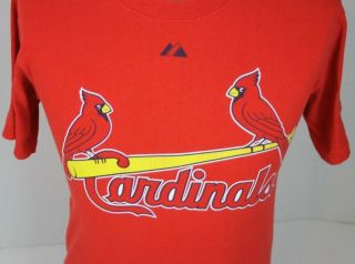 2008 St.  Louis Cardinals Ryan Ludwick 47 Majestic Jersey T - Shirt Size S Mlb