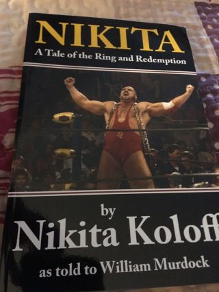 Nikita Koloff Autographed Book