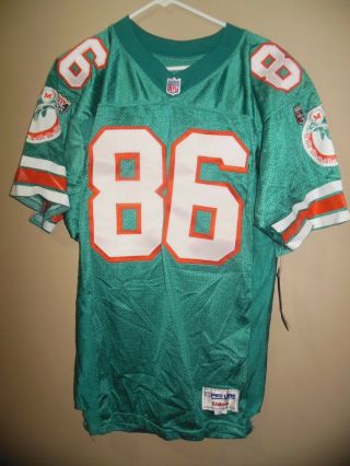 Vintage Miami Dolphins Nfl Football Jersey With Tags