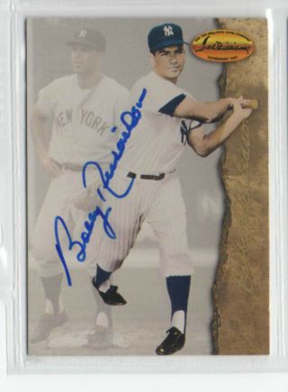Bobby Richardson 1994 Ted Williams Signed Auto Autographed Card Yankees