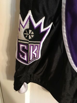 Authentic Adidas Sacramento Kings Team Issued Pro Cut Basketball Shorts Size 48 2