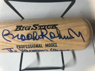 Brooks Robinson Autograph Signed Adirondack Bat The Vacuum Cleaner JSA Orioles 2