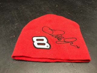 Red Dale Earnhardt Beanie Cap Hat 58