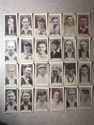 1938 Cricket Cards Rominient Cricketers