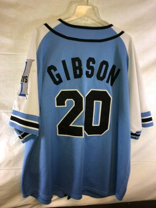 Josh Gibson Homestead Grays Throwback Negro League Jersey Size Men ' s 3XL 5