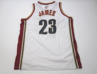 Vtg Nike NBA Cleveland Cavaliers LeBron James 23 Jersey Swingman Mens XL,  2 7