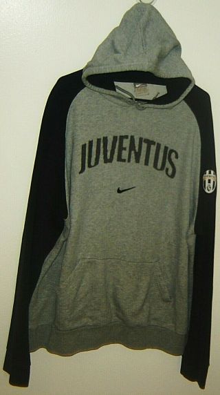 Nike Juventus Football Club Italy Soccer Hoodie Sweatshirt Ronaldo Size Xxl