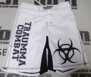 Daniel Cormier Signed Trauma Mma Fight Shorts Trunks Psa/dna Ufc Autograph