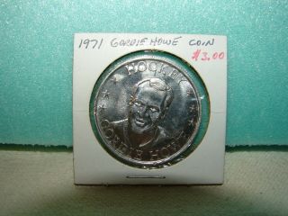 Gordie Howe Aluminum Token - Detroit Red Wings - 25 Year Career Commemorative.