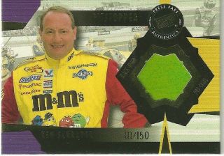 2002 Trackside Race Pit Board (pit Stoppers) Of Ken Schrader 111/150