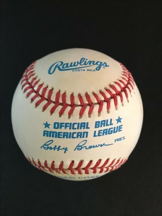Kirby Puckett signed autographed Rawlings baseball 4