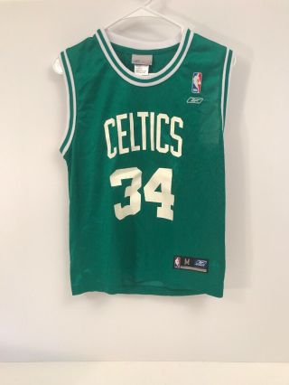 Paul Pierce Boston Celtics Reebok Nba Basketball Jersey Medium M
