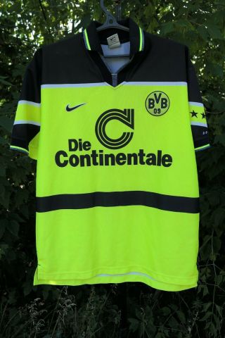 Borussia Dortmund Football Shirt Soccer Jersey 1997/98 Player Issue Match Worn?