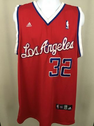 Blake Griffin 32 LA Los Angeles Clippers Adidas NBA Jersey Adult 54 2XL XXL.  B8 3