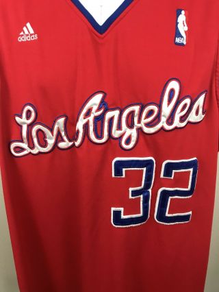 Blake Griffin 32 LA Los Angeles Clippers Adidas NBA Jersey Adult 54 2XL XXL.  B8 4