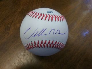 Willie Mcgee Autographed Baseball St.  Louis Cardinals With Proof Picture