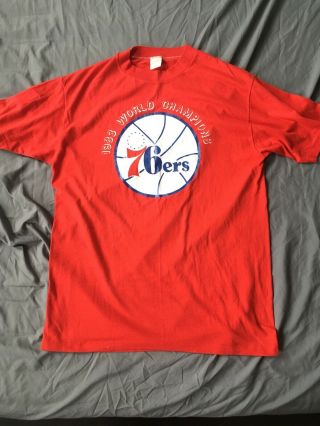 Philadelphia 76ers 1983 World Championship Shirt
