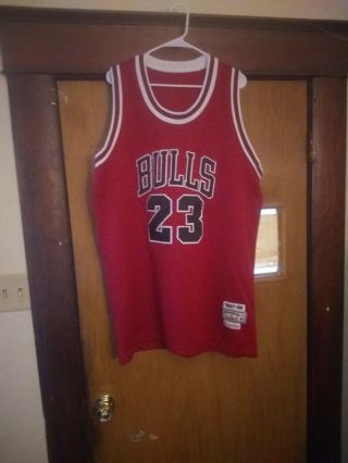 100 Authentic Michael Jordan Mitchell Ness 97 98 Finals Bulls Jersey Size 52 2