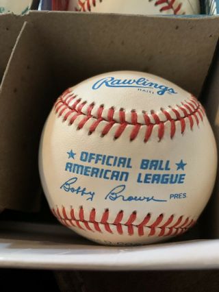 Unknown Ball Mystery Signed Autographed Baseball 6 2