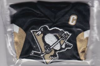 Sidney Crosby 2007 - 08 Upper Deck Mini Jersey Hockey Home Jersey Penguins