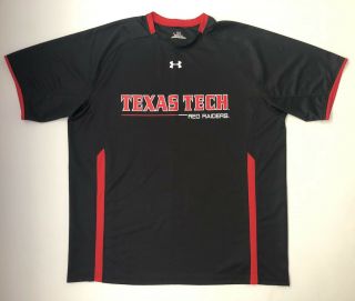 Under Armour Heatgear Texas Tech Red Raiders,  Ncaa Shirt,  Large