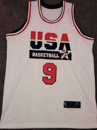 Michael Jordan Jersey 1992 Usa Dream Team Olympic Blue White Basketball Jersey