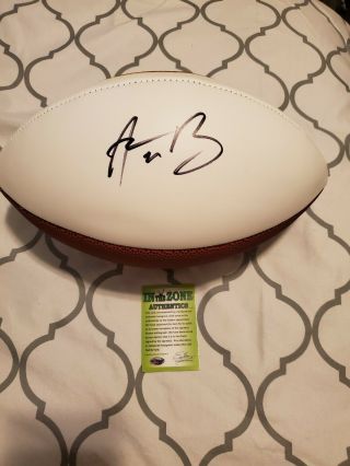 Aaron Rodgers Hand - Signed Autographed Green Bay Packers Football With